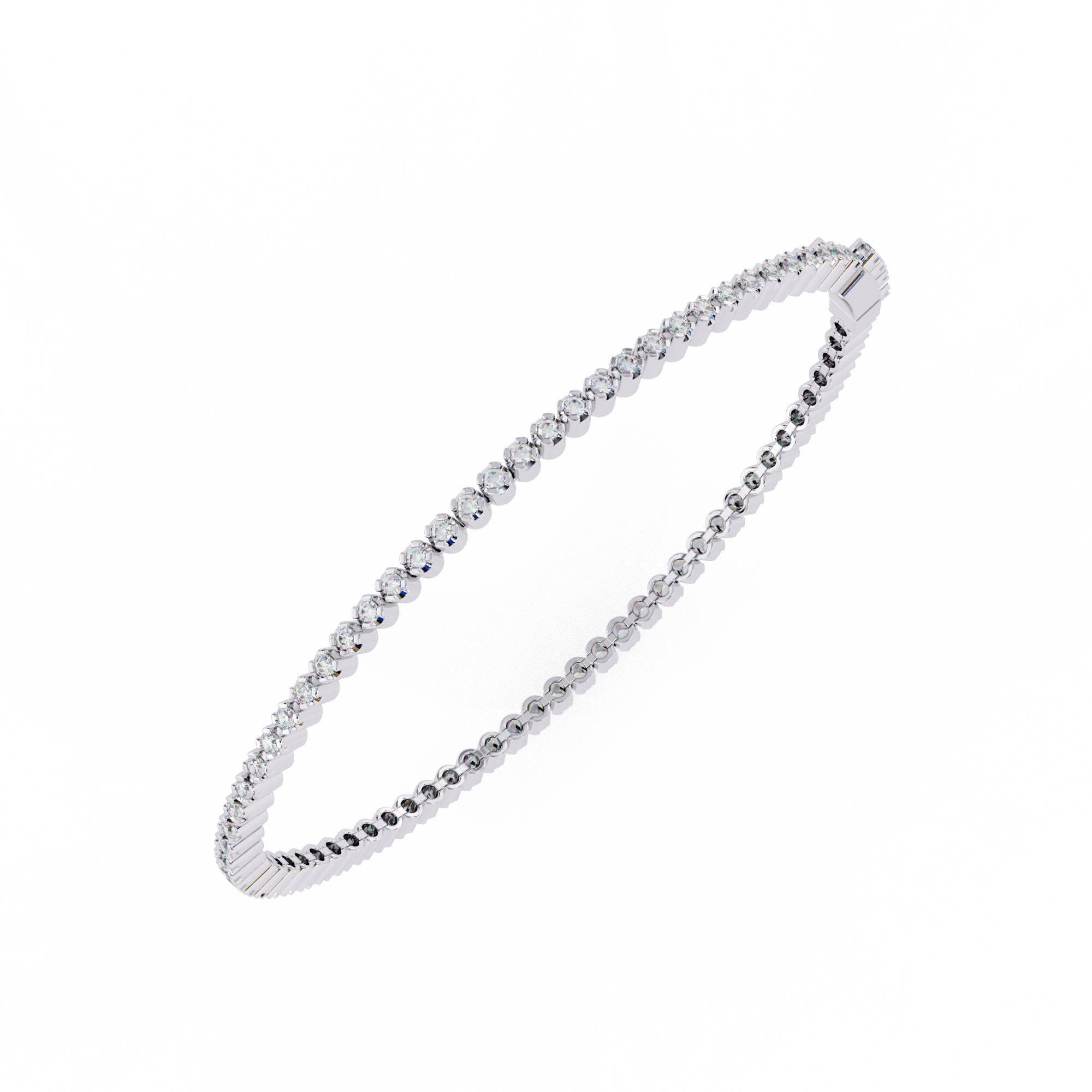 Lab Diamond Tennis Bracelet