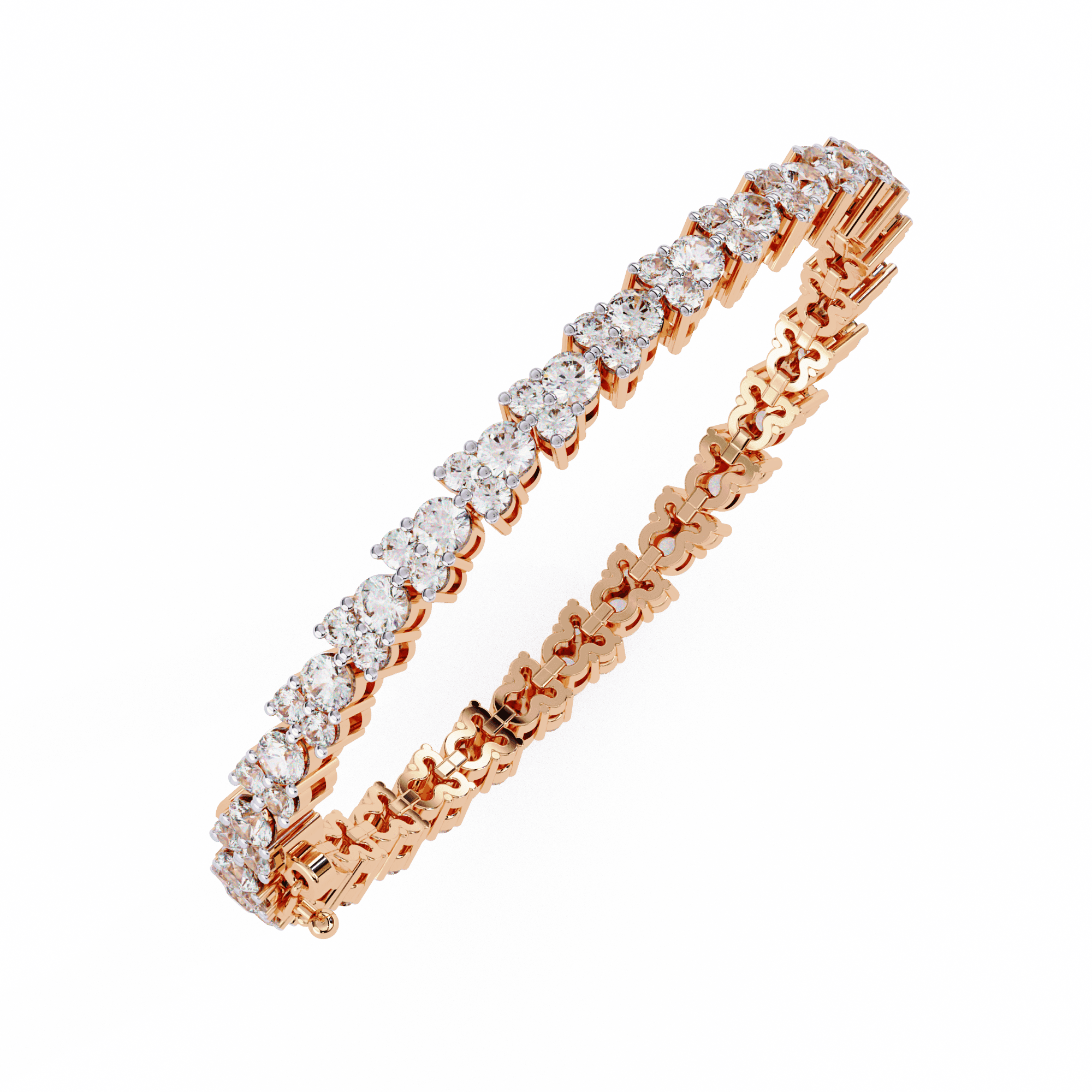 Royal Fusion Lab Diamond Tennis Bracelet