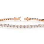 emerald diamond tennis bracelet