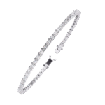 emerald diamond tennis bracelet