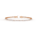 emerald diamond tennis bracelet