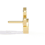 Paw Print Lab-Grown Diamond Stud