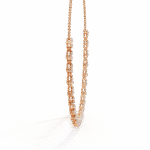 Lab Grown Round Diamond Tennis Necklace