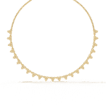 Lab Grown Round Diamond Tennis Necklace