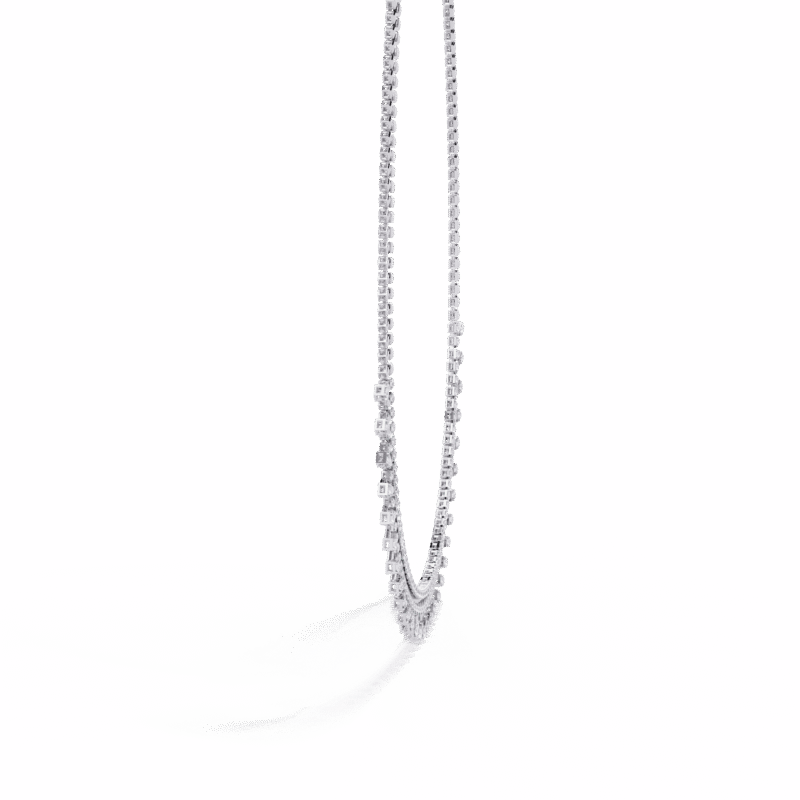 lab grown diamond necklace