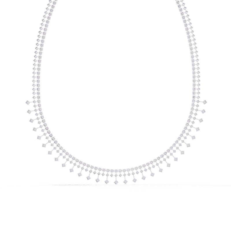 lab grown diamond necklace