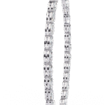 Oval Diamond Tennis Necklace