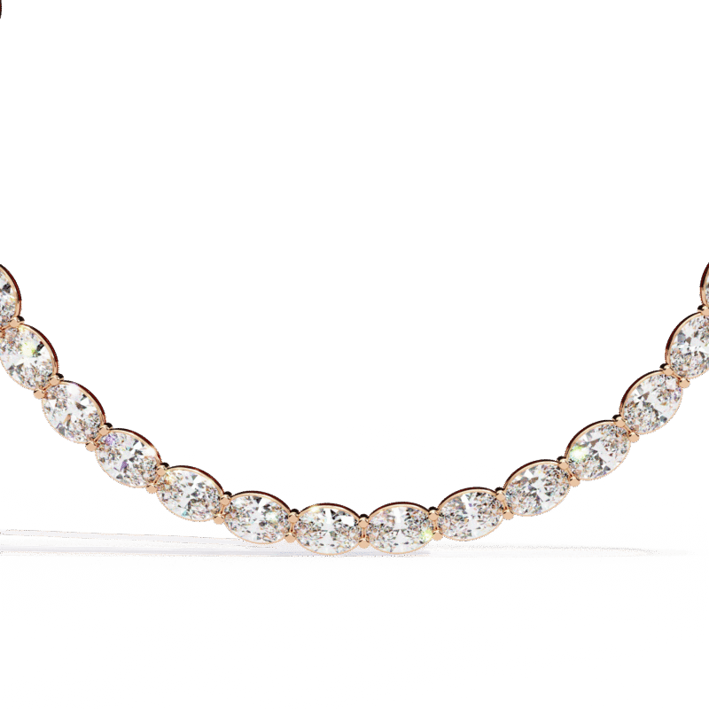 expensive lab diamond necklace