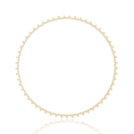 lab grown diamond tennis necklace