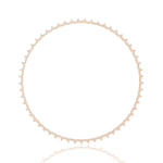 lab grown diamond tennis necklace