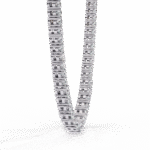 Lab Grown Diamond Tennis Necklace.