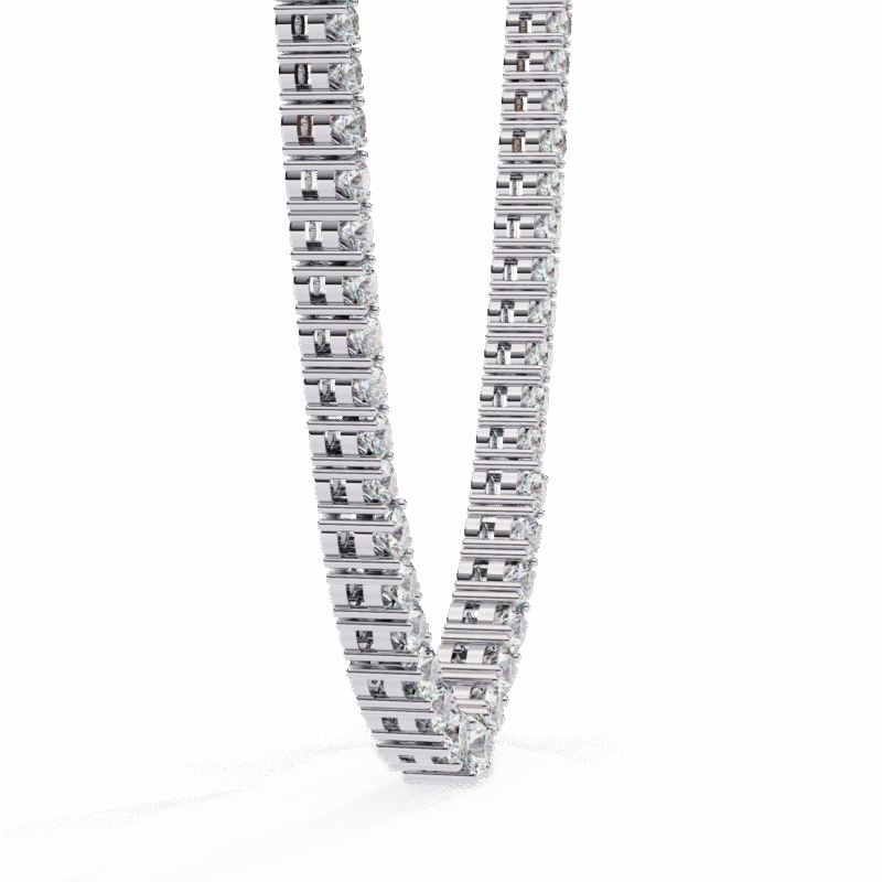 NK14037-14-png Lab Grown Diamond Tennis Necklace.