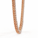 Lab Grown Diamond Tennis Necklace.