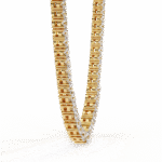 Lab Grown Diamond Tennis Necklace.