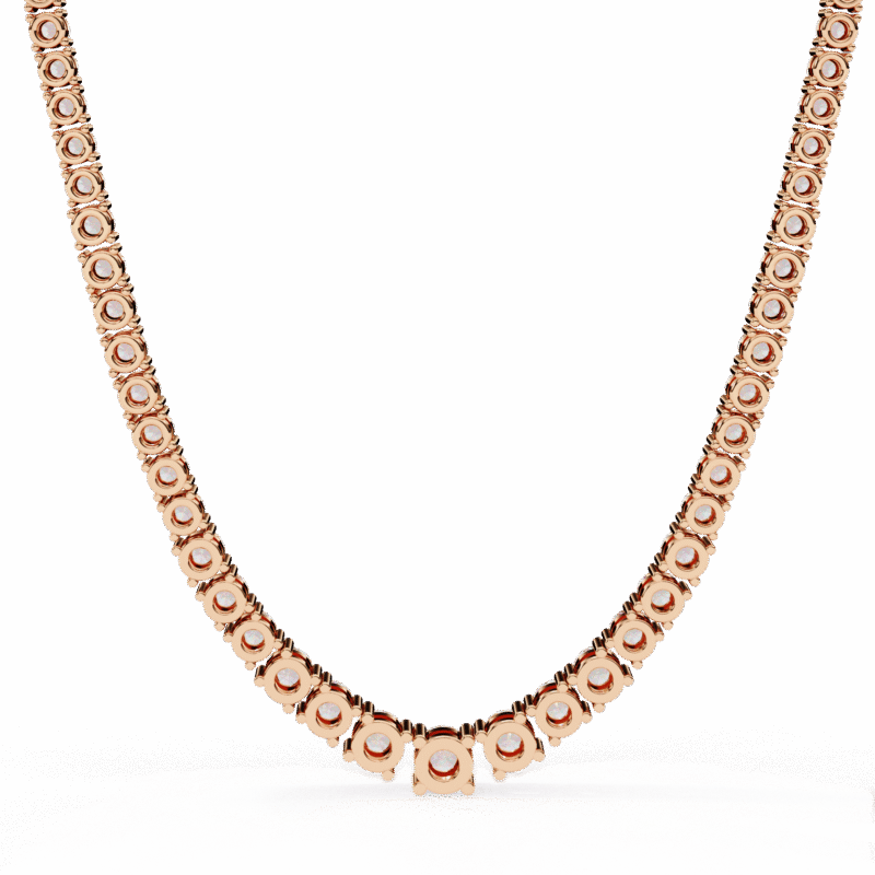 NK14037-18-png Lab Grown Diamond Tennis Necklace.