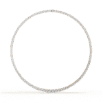 Lab Grown Diamond Tennis Necklace.