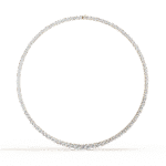 Lab Grown Diamond Tennis Necklace.