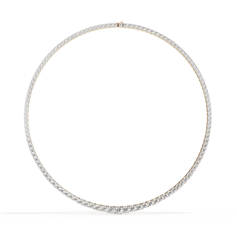NK14037-3-png Lab Grown Diamond Tennis Necklace.