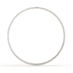 Lab Grown Diamond Tennis Necklace.