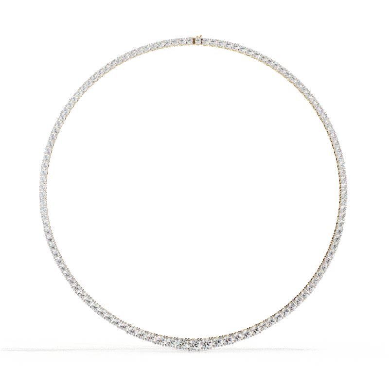 NK14037-4-png Lab Grown Diamond Tennis Necklace.