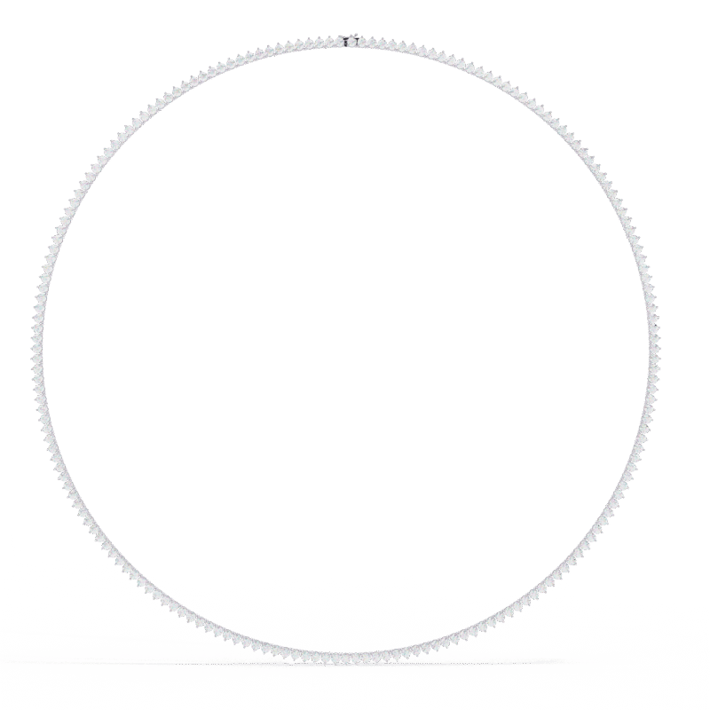 NK14038-3-png round diamond tennis necklace