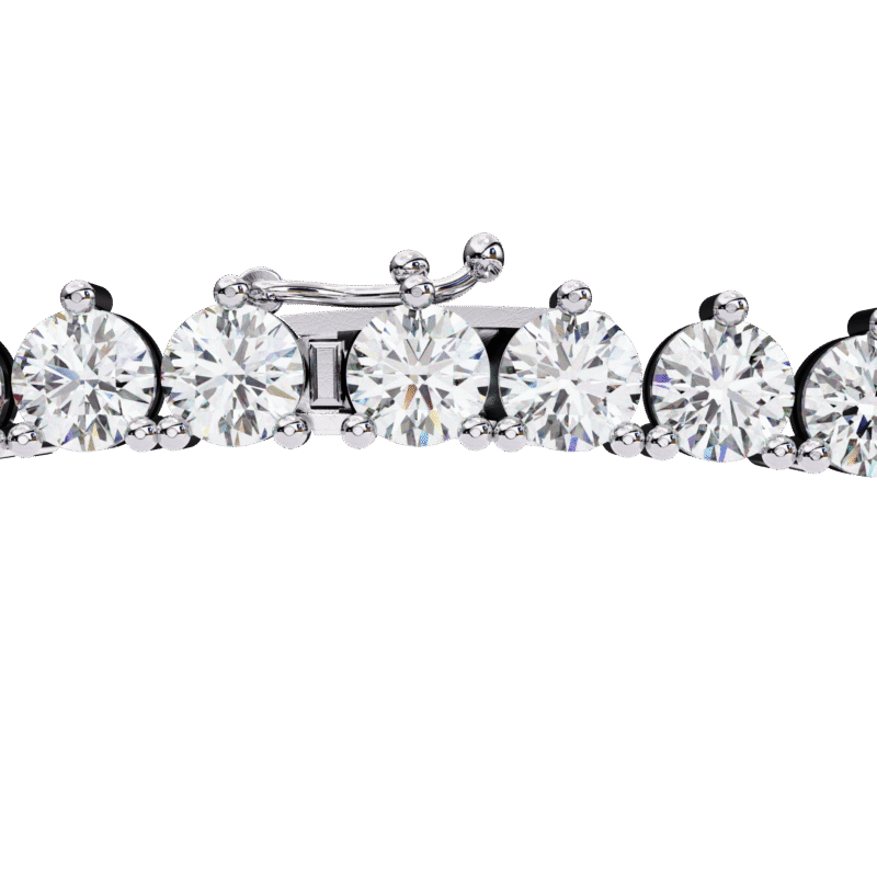 NK14038-5-png round diamond tennis necklace