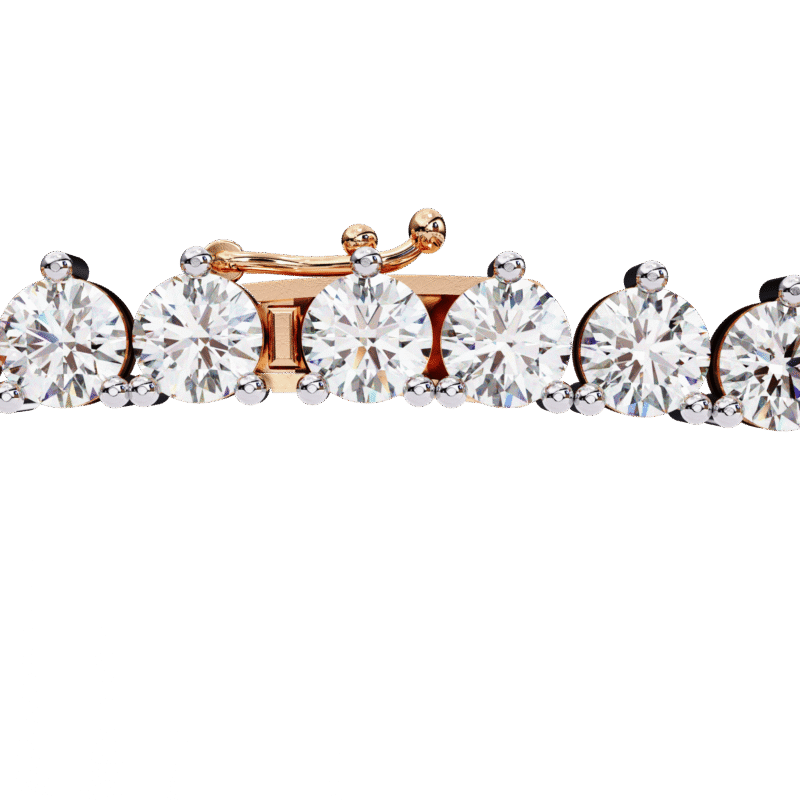 NK14038-6-png round diamond tennis necklace