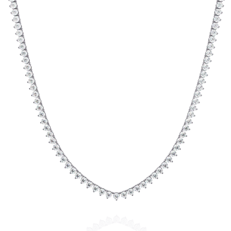 NK14038-8-png round diamond tennis necklace