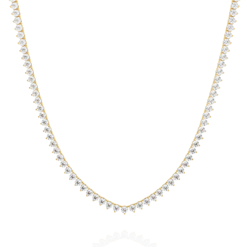 NK14038-9-png round diamond tennis necklace