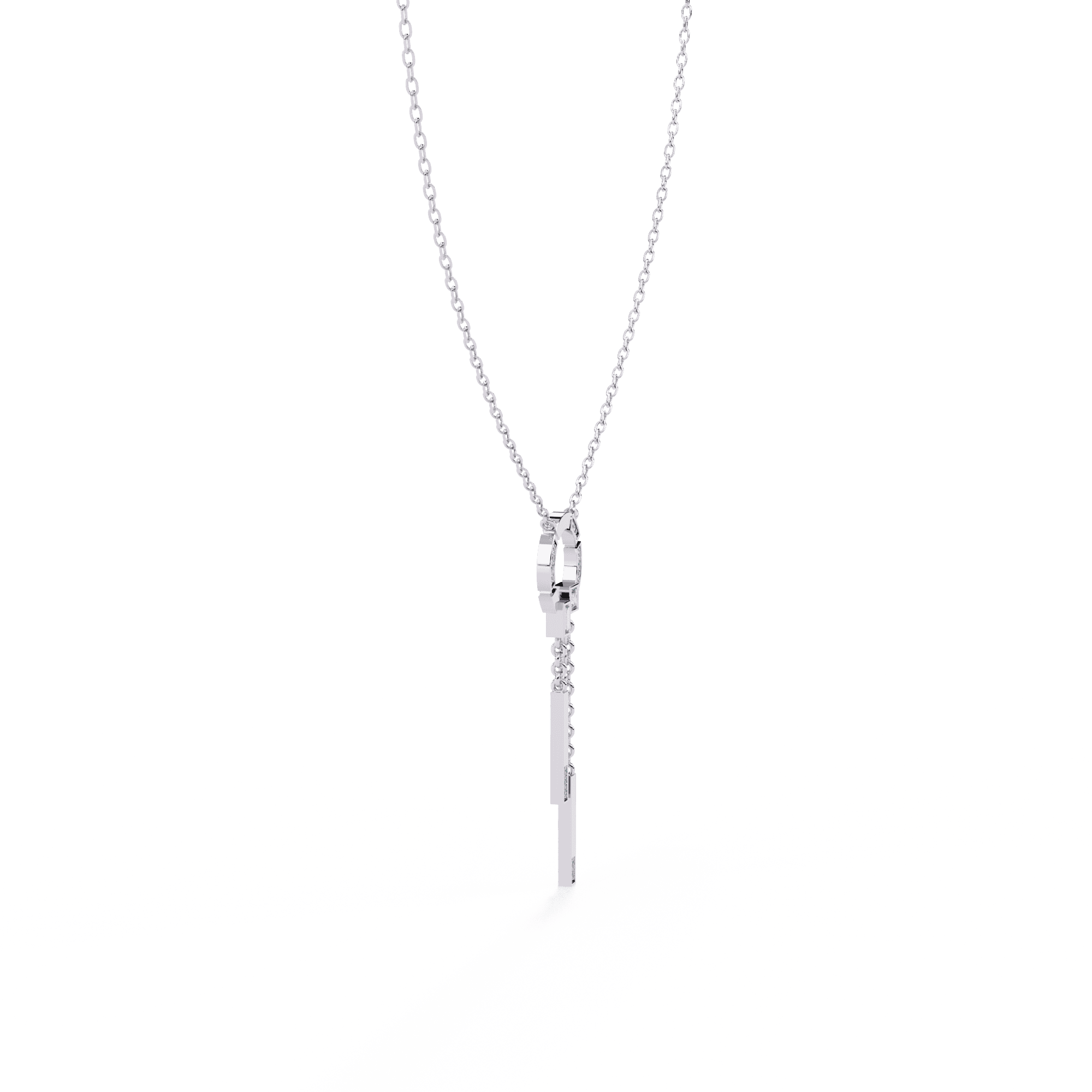 Symbolic "Embrace of Eternity" Lab-Grown Diamond Pendant in 925 Silver – Nievaa Jewels - Image 5