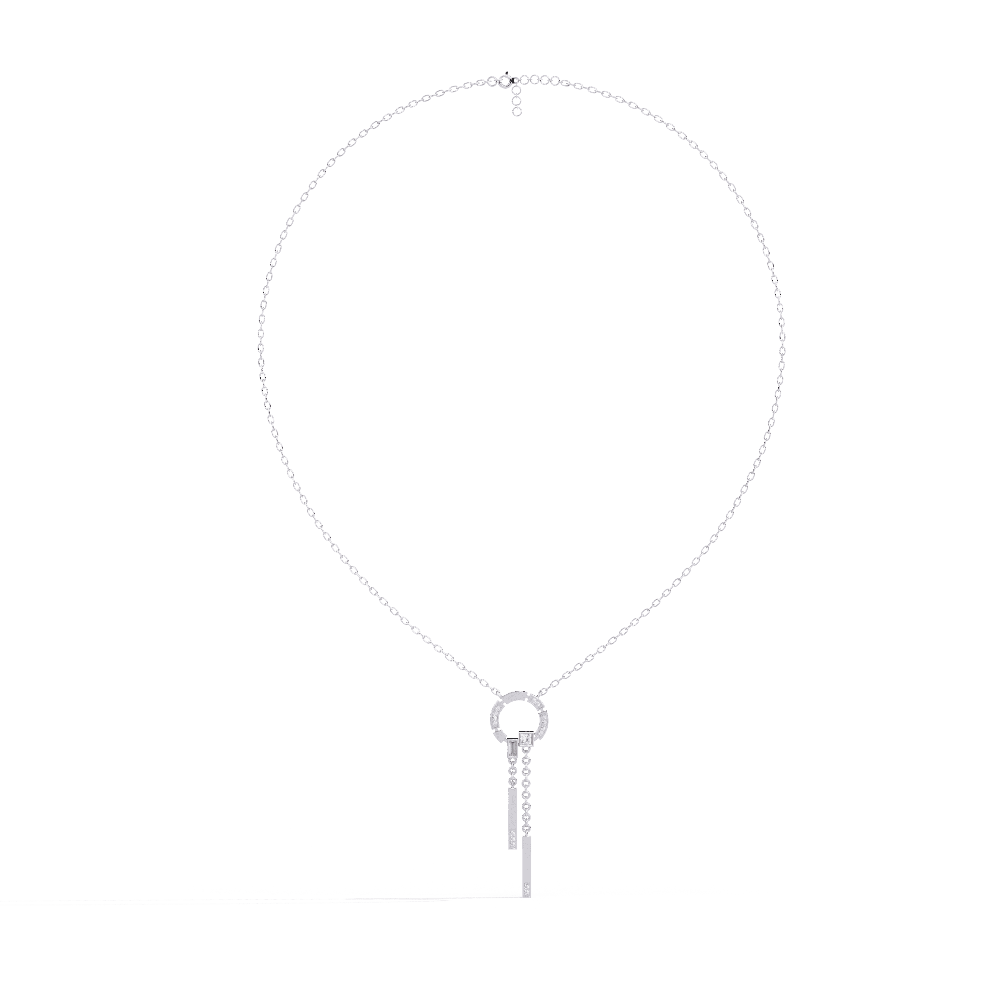 Symbolic "Embrace of Eternity" Lab-Grown Diamond Pendant in 925 Silver – Nievaa Jewels - Image 8