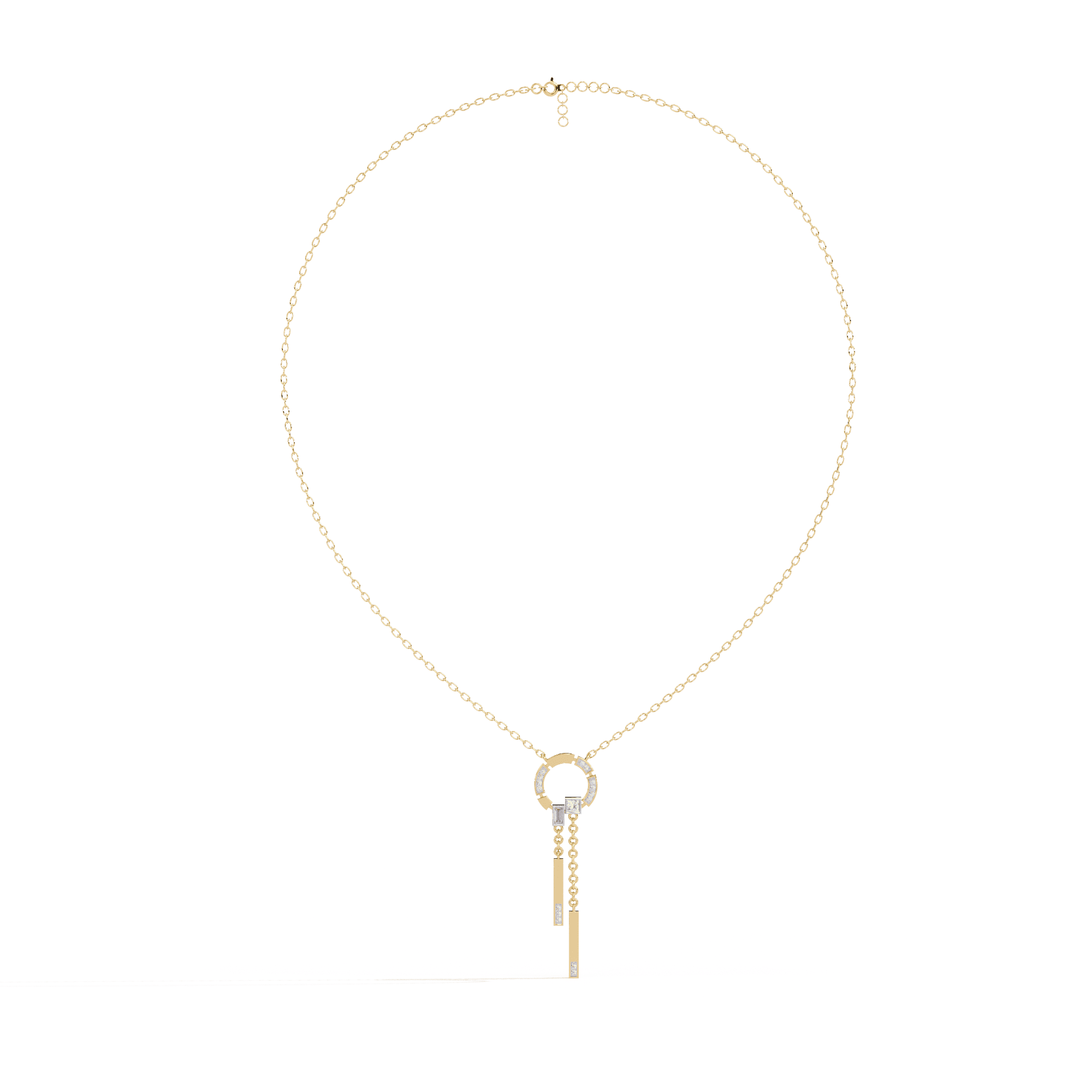 Symbolic "Embrace of Eternity" Lab-Grown Diamond Pendant in 925 Silver – Nievaa Jewels - Image 9