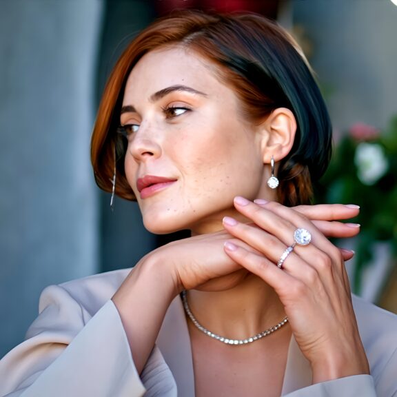 Nievaa lab grown diamond jewelry