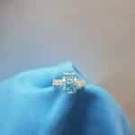 Nievaa diamond jewelry lab grown diamond solitaire ring