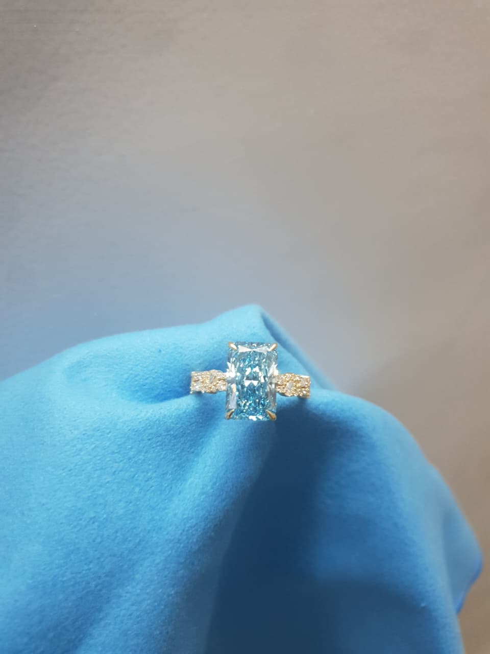 Nievaa diamond jewelry lab grown diamond solitaire ring