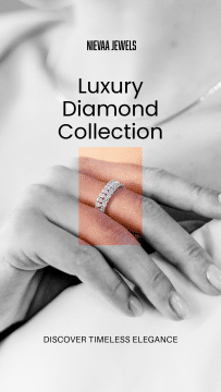 Nievaa Jewels lab grown diamond engagement ring