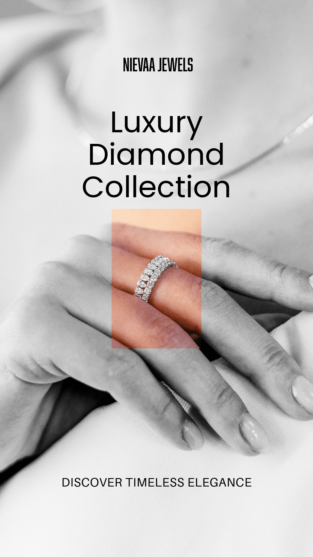 Nievaa Jewels lab grown diamond engagement ring